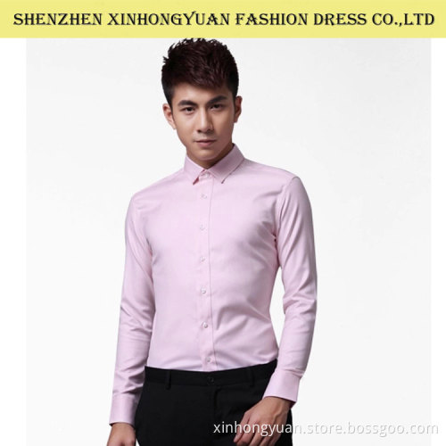 Wholesale100% Cotton Floral Collar Office Design Man Formal Shirt